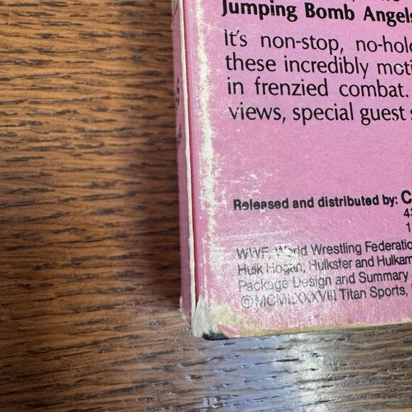 Coliseum Video WOMEN OF THE WWF VHS Vintage Tested And Working - Picture 16 of 16